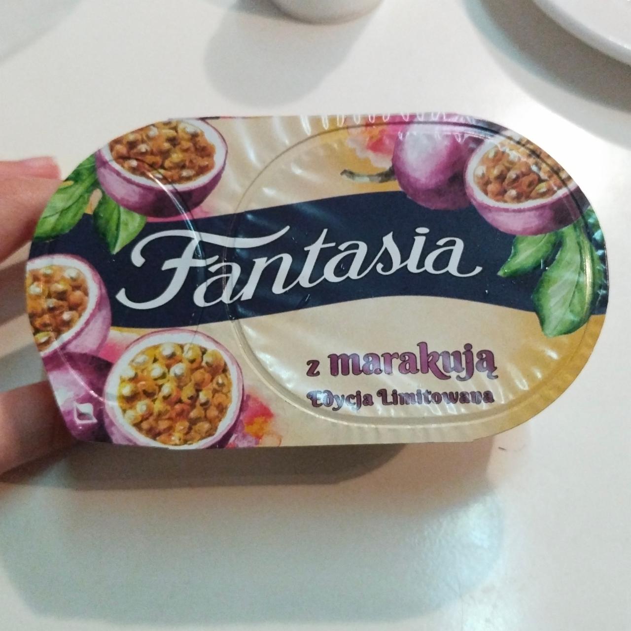 Zdjęcia - Fantasia Jogurt kremowy z marakują 118 g