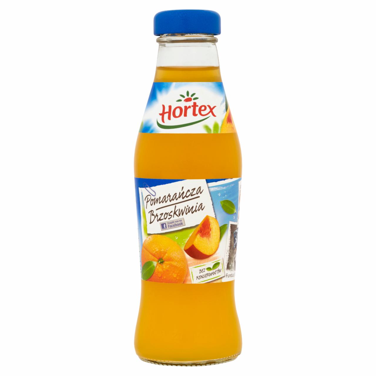 Zdjęcia - Hortex Pomarańcza Brzoskwinia Napój 250 ml