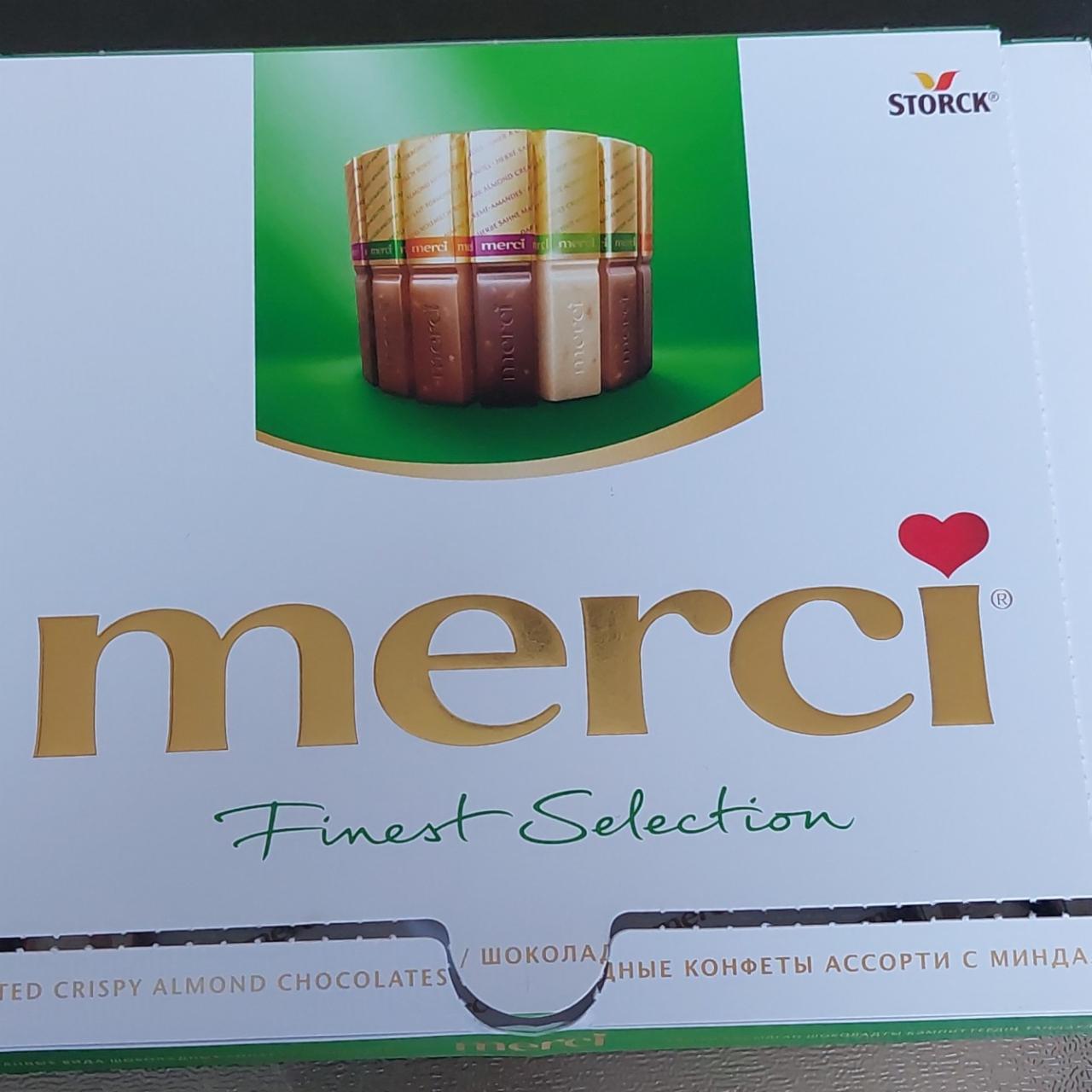 Zdjęcia - merci Finest Selection Kolekcja czekoladek z migdałami 250 g