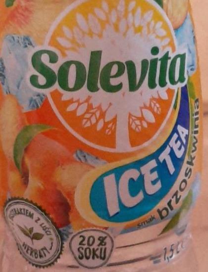 Zdjęcia - Napój ice tea brzoskwinia solevita