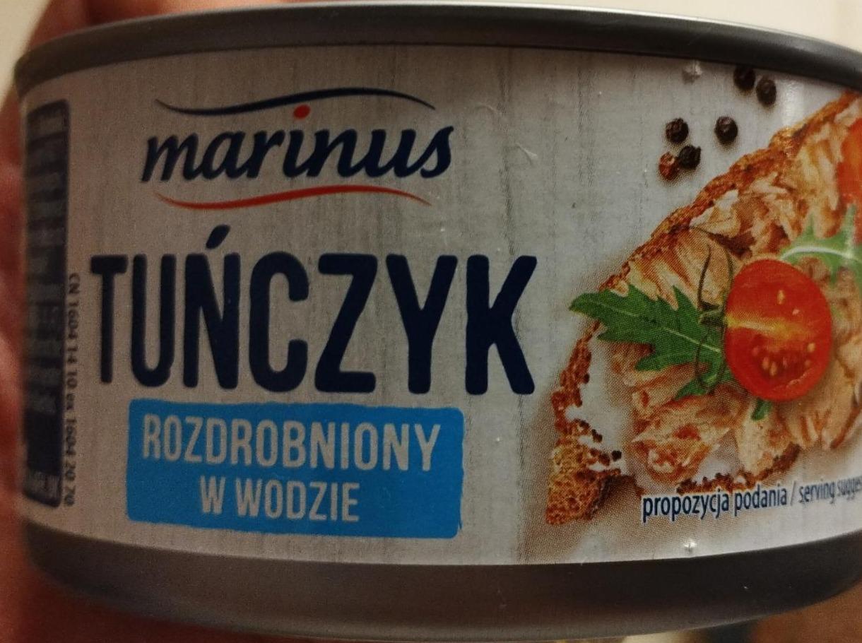 Zdjęcia - Tuńczyk rozdrobniony w wodzie Marinus