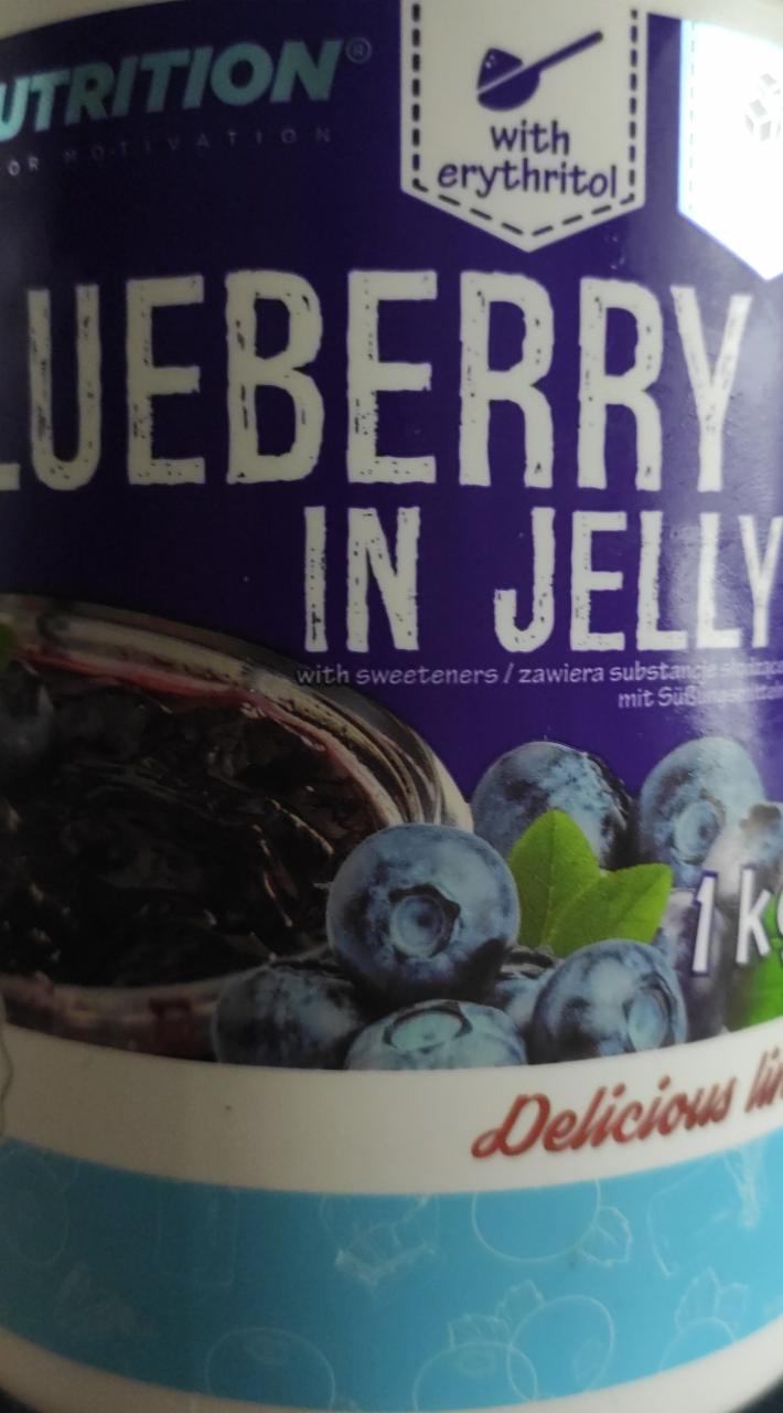 Zdjęcia - Blueberry in jelly Allnutrition