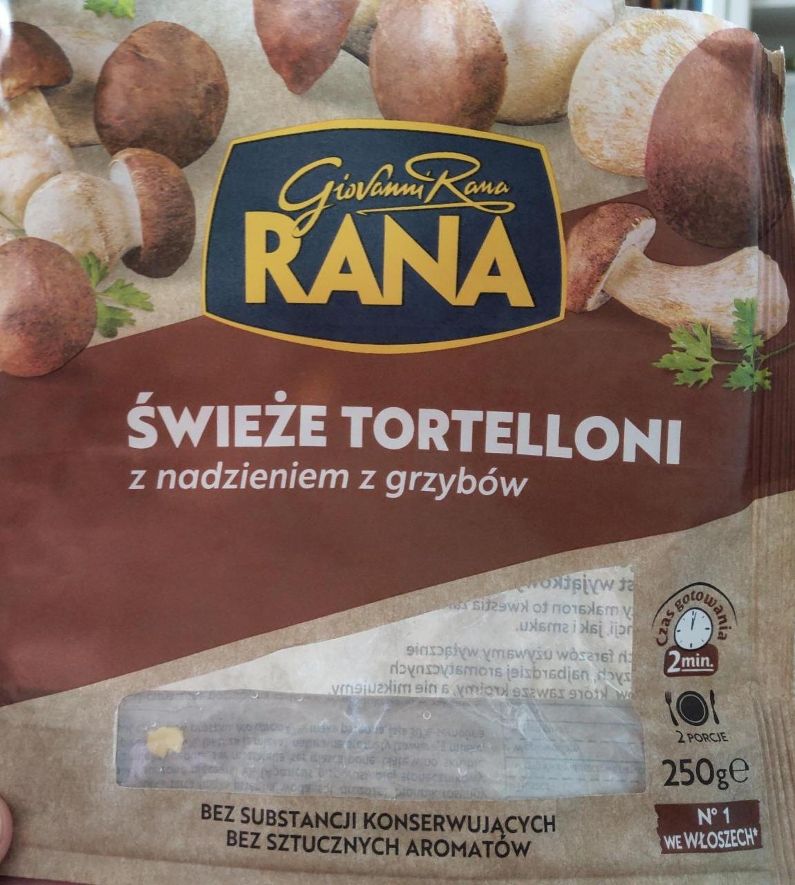 Zdjęcia - Świeże tortellini z nadzieniem z grzybów Giovanni Rana