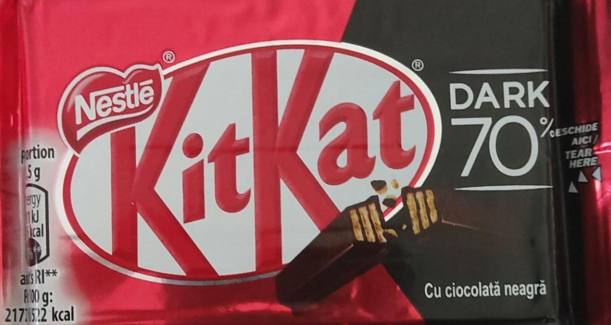 Zdjęcia - Kit kat dark 70% Nestlé