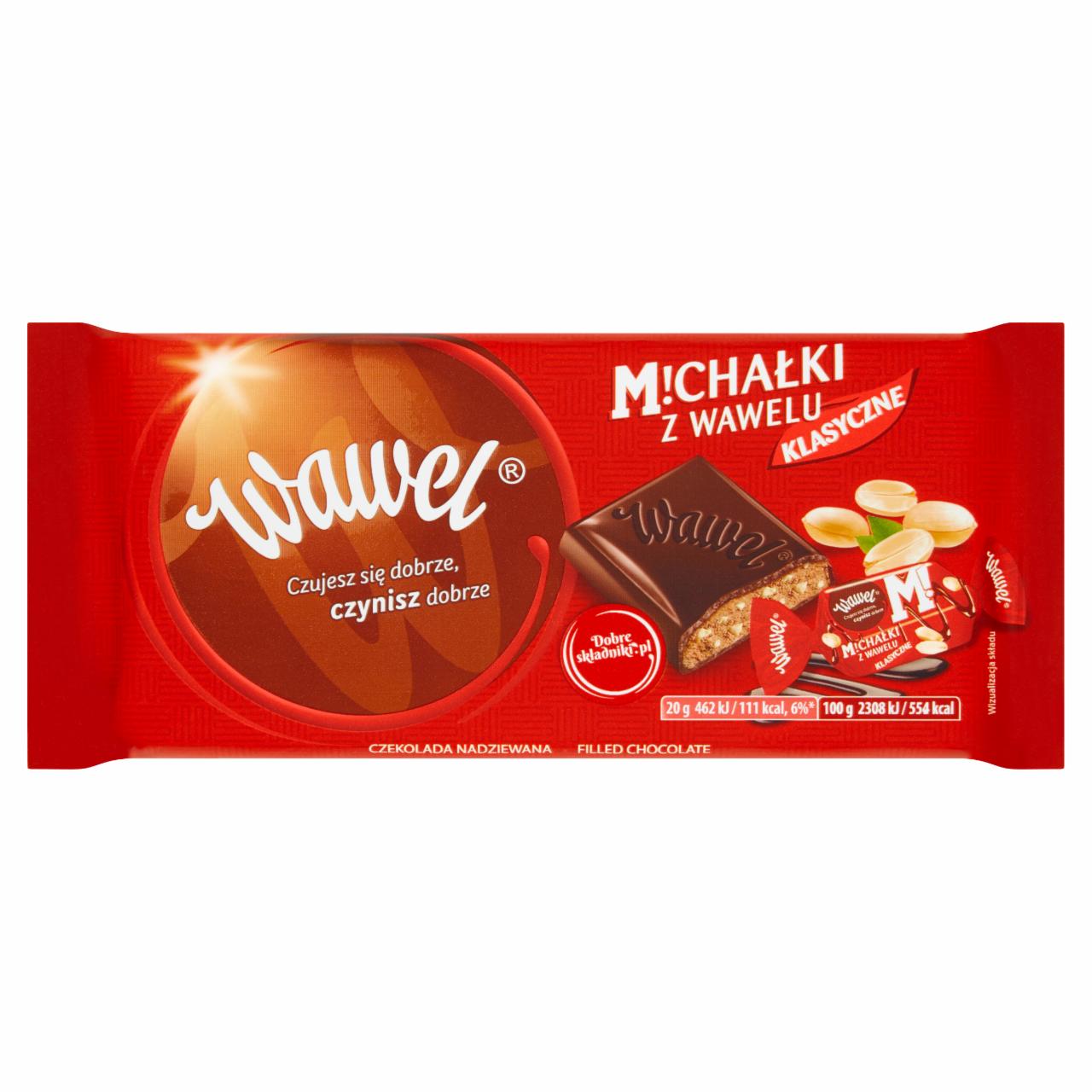 Zdjęcia - Wawel Michałki z Wawelu Klasyczne Czekolada nadziewana 100 g