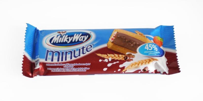 Zdjęcia - Milky way minute truskawka i czekolada
