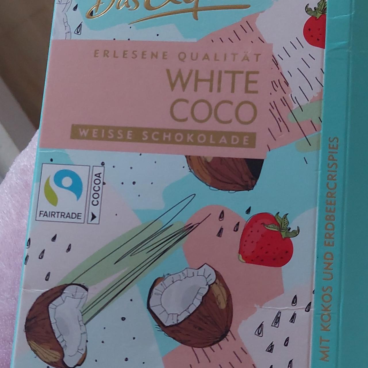 Zdjęcia - White coco kokos Erdbeercrispies Das Exquisite