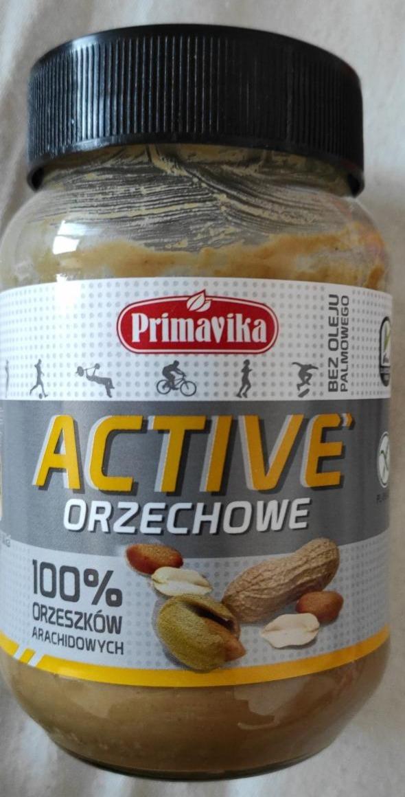 Zdjęcia - Active orzechowe 100% orzeszków arachidowych Primavika