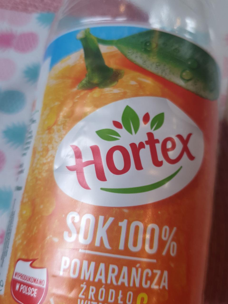 Zdjęcia - sok pomarańczowy hortex