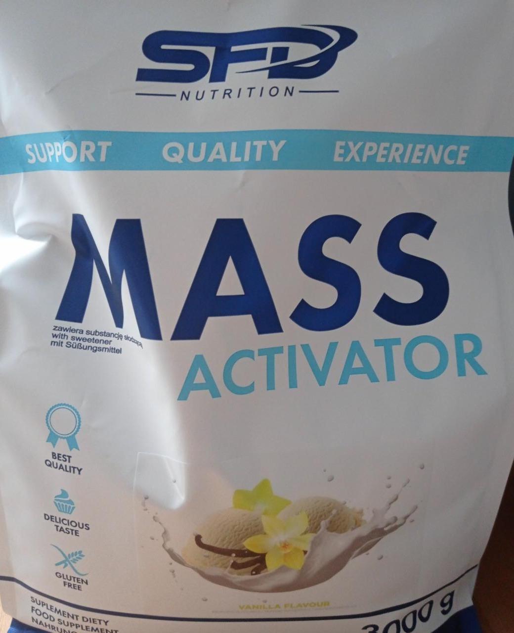 Zdjęcia - Mass activator vanilla flavour SFD Nutrition