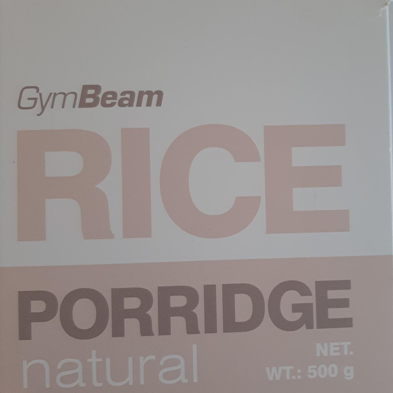 Zdjęcia - Rice Porridge Natural GymBeam