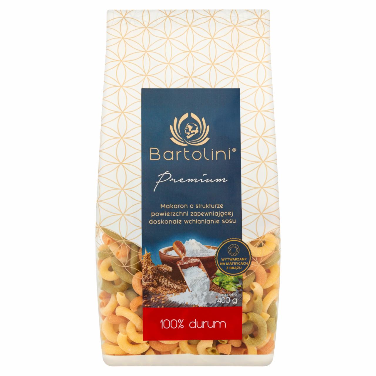 Zdjęcia - Bartolini Premium Makaron 100% durum kolanko smakowe 400 g