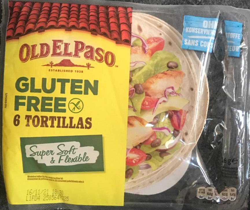 Zdjęcia - Gluten free 6 tortillas super soft & flexible Old El Paso
