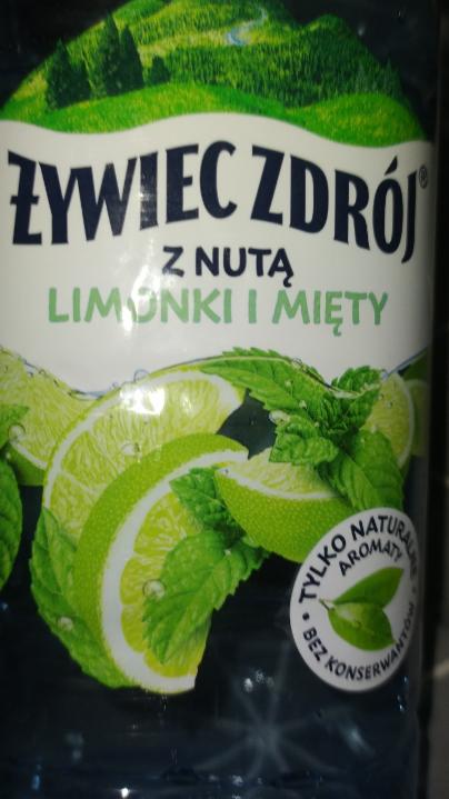 Zdjęcia - Żywiec zdrój z nutą mięty i limonki