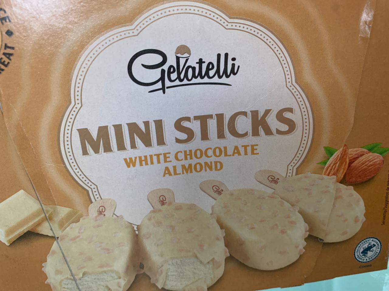 Zdjęcia - Gelatelli mini sticks white chocolate almond