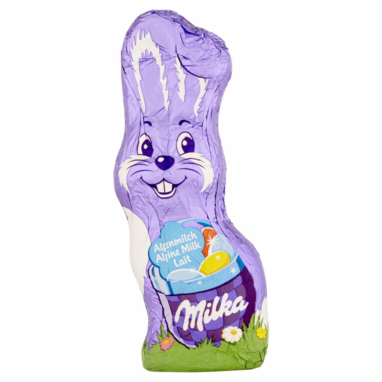 Zdjęcia - Milka Zając z czekolady mlecznej z mleka alpejskiego 50 g