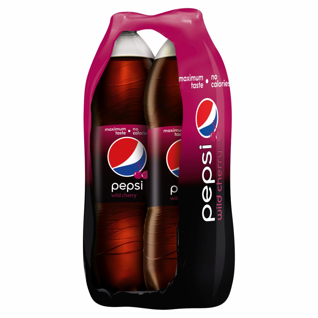 Zdjęcia - Pepsi Wild Cherry Napój gazowany 2 x 2 l