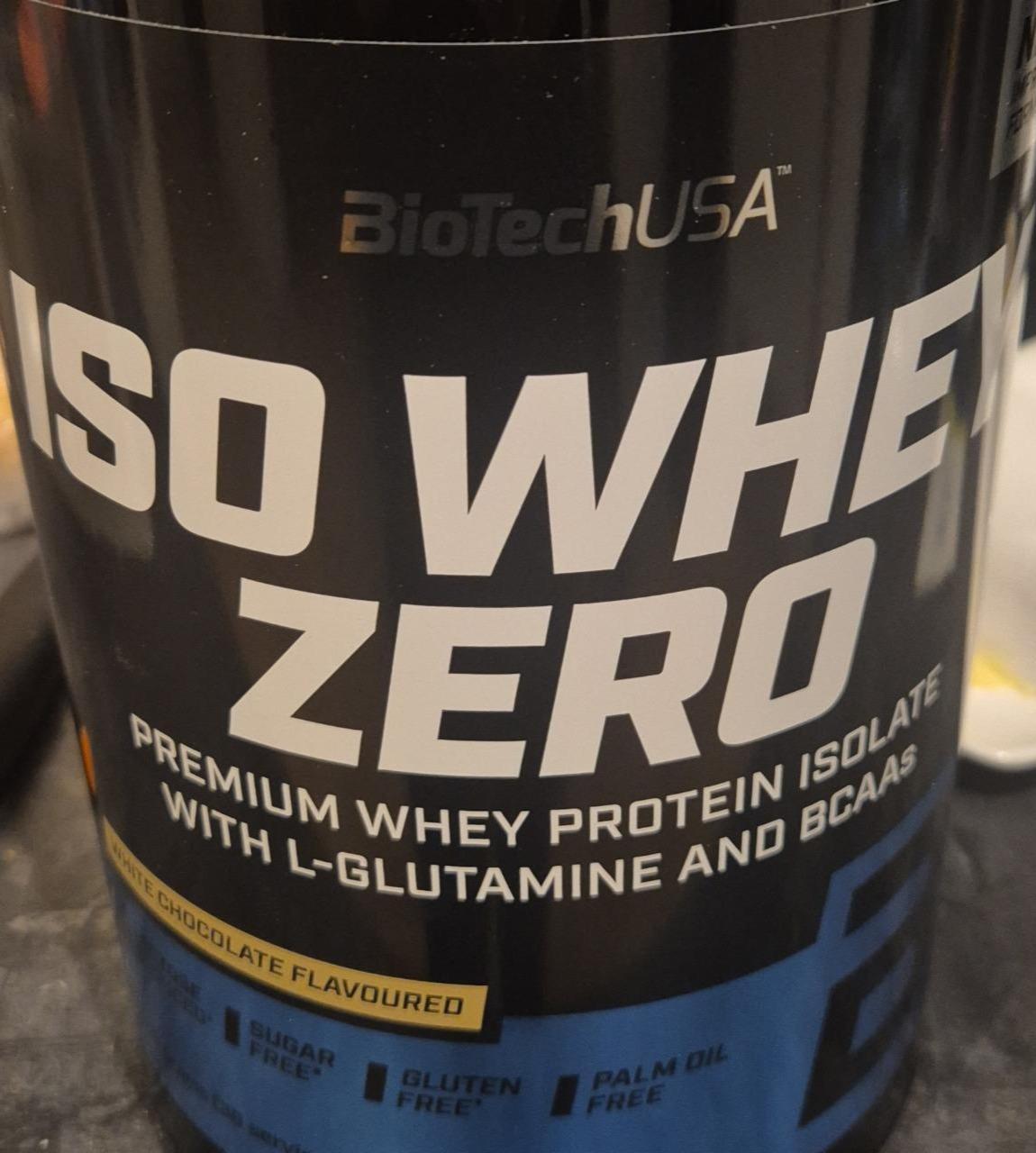 Zdjęcia - Napój białkowy ISO WHEY ZERO biała czekolada