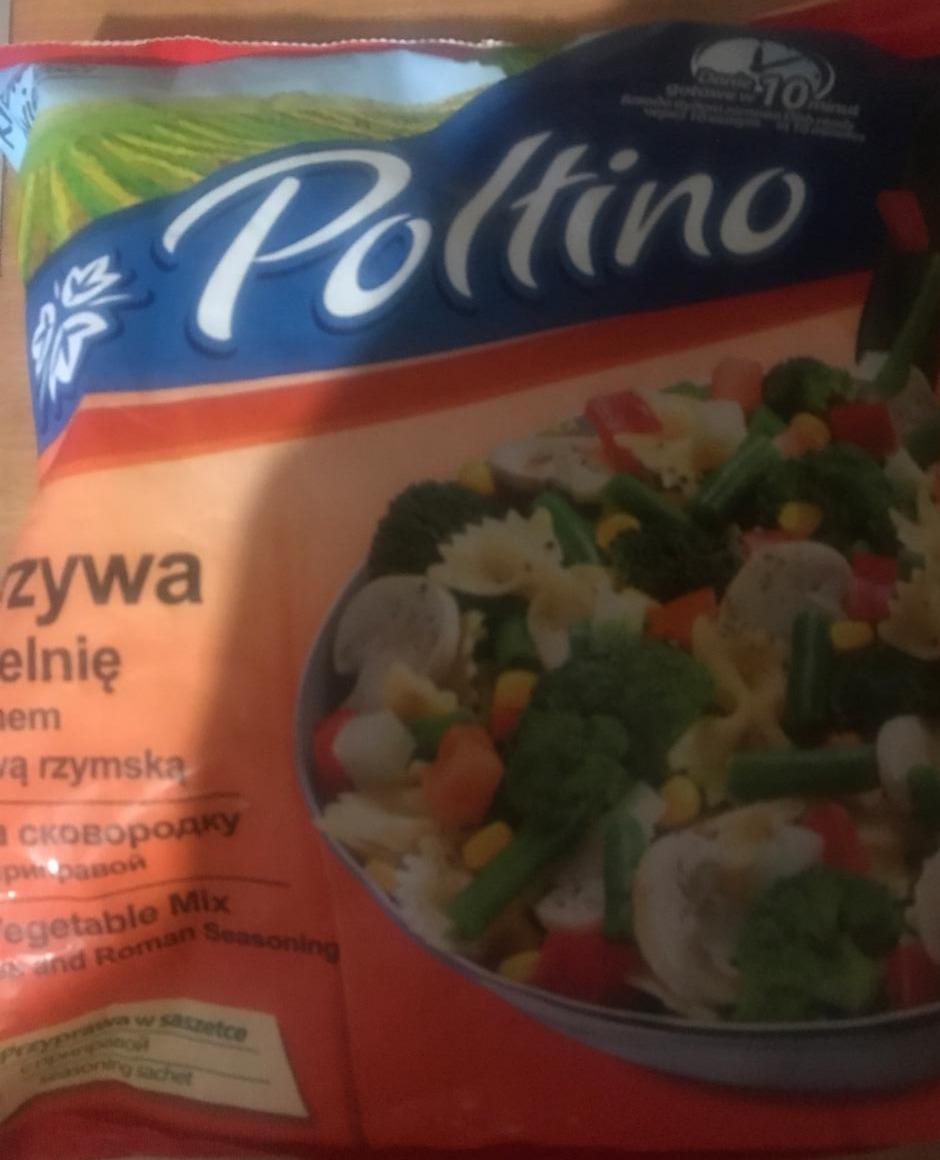 Zdjęcia - Warzywa na patelnię z makaronem i przyprawą rzymską Poltino