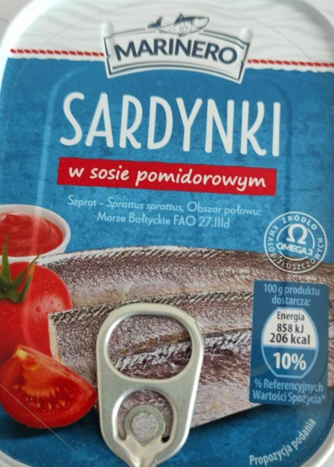 Zdjęcia - sardynki w sosie pomidorowym Marinero