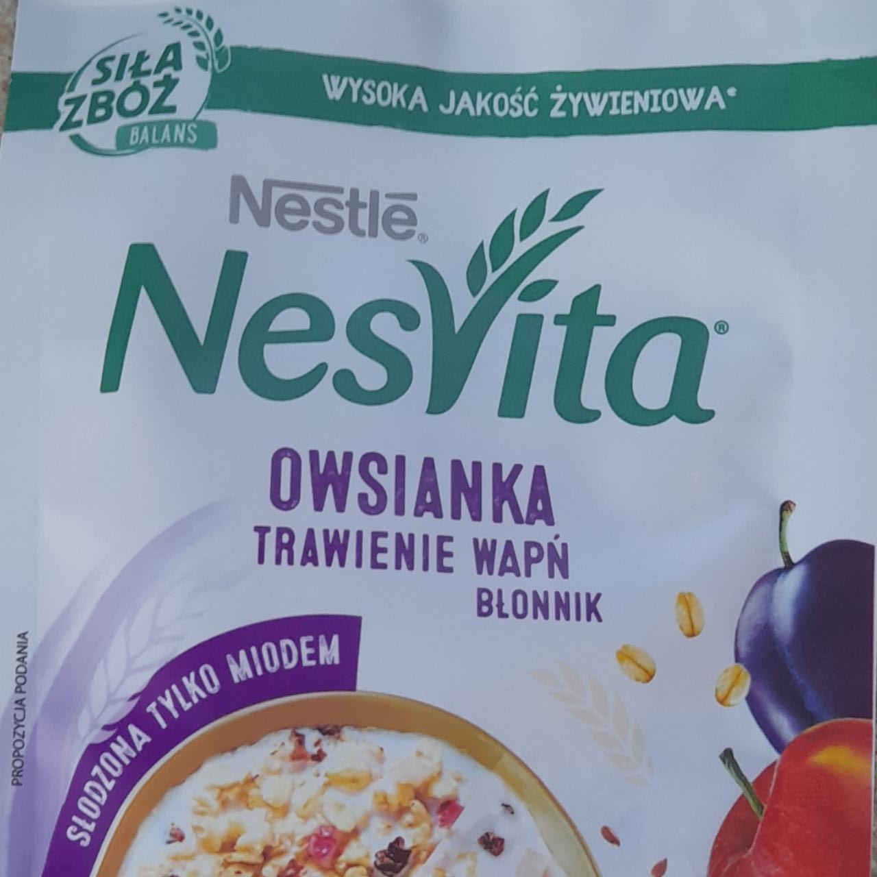 Zdjęcia - Owsianka Trawienie Wapń Błonnik NesVita