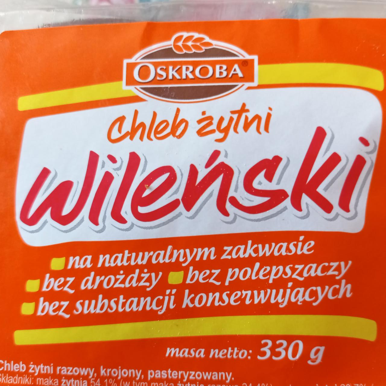 Zdjęcia - Oskroba Chleb żytni wileński 330 g