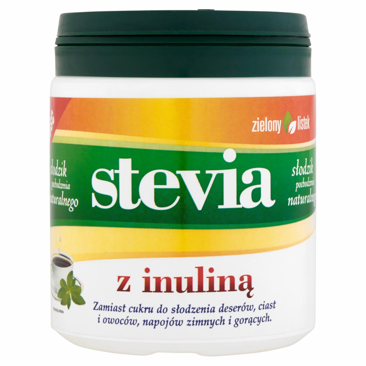 Zdjęcia - Zielony listek Słodzik stołowy Stevia z inuliną 140 g