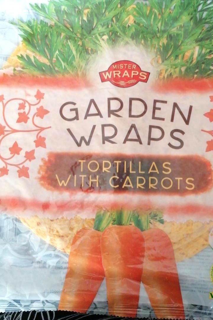 Zdjęcia - Garden wraps Tortillas with carrots Mister Wraps