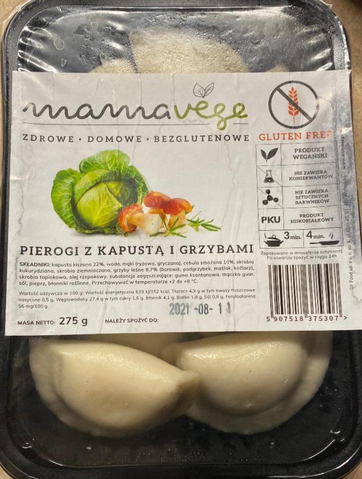 Zdjęcia - pierogi z kapustą i grzybami mamavege