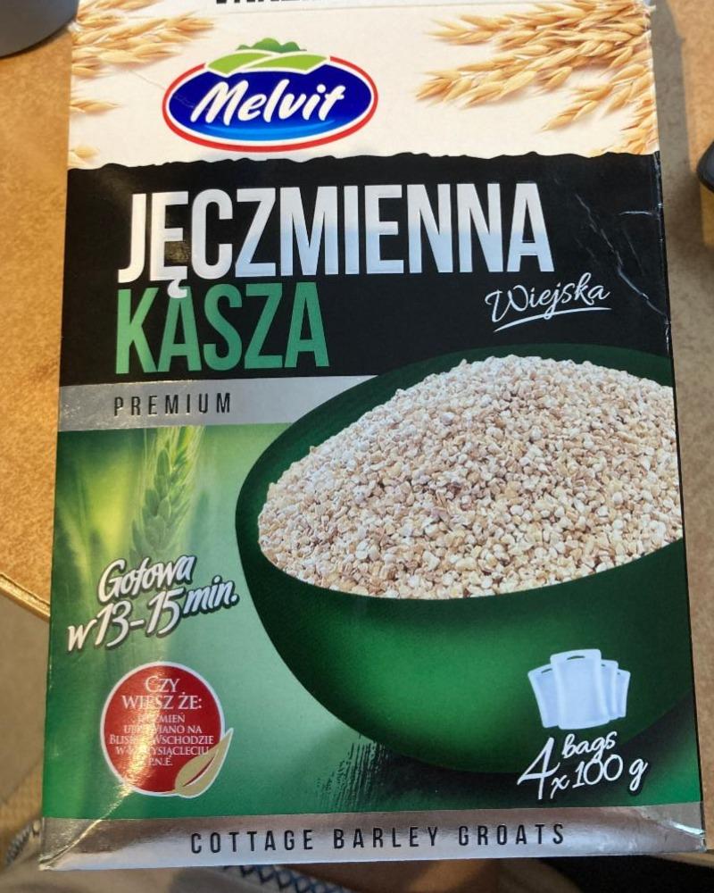 Zdjęcia - Kasza jęczmienna wiejska premium Melvit