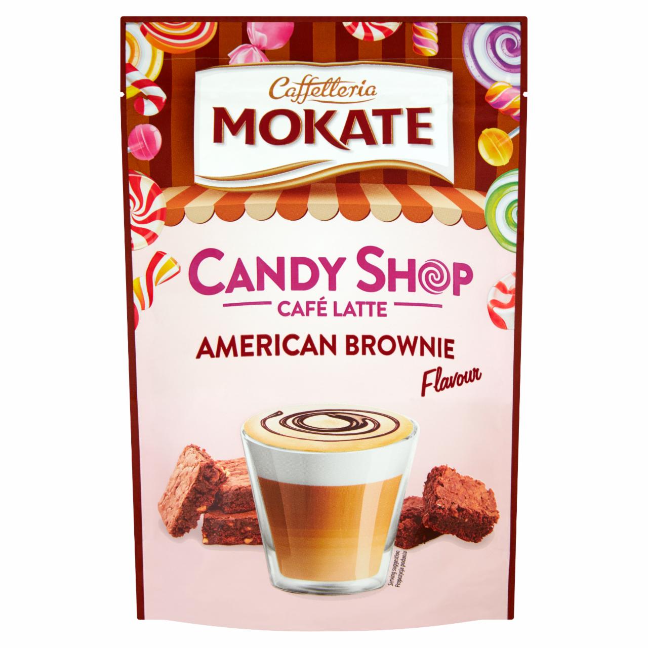 Zdjęcia - Mokate Caffetteria Candy Shop Napój kawowy w proszku o smaku czekoladowego brownie 110 g