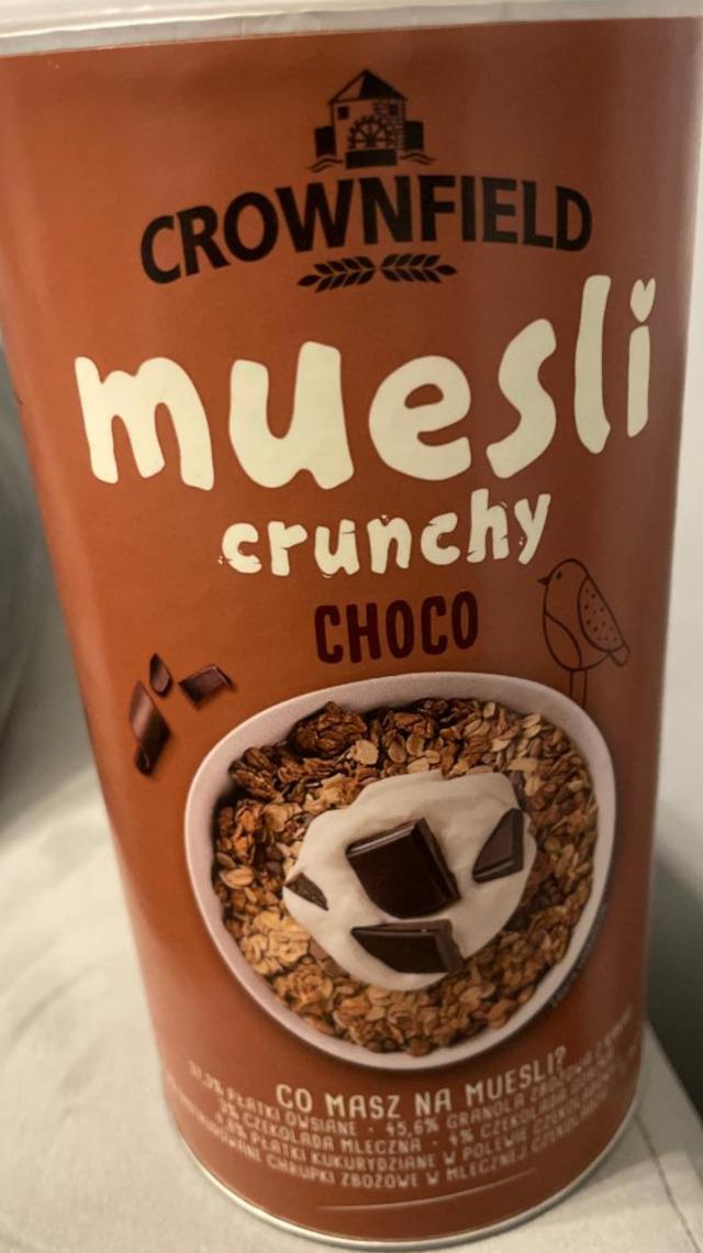 Zdjęcia - Crownfield Muesli crunchy Choco