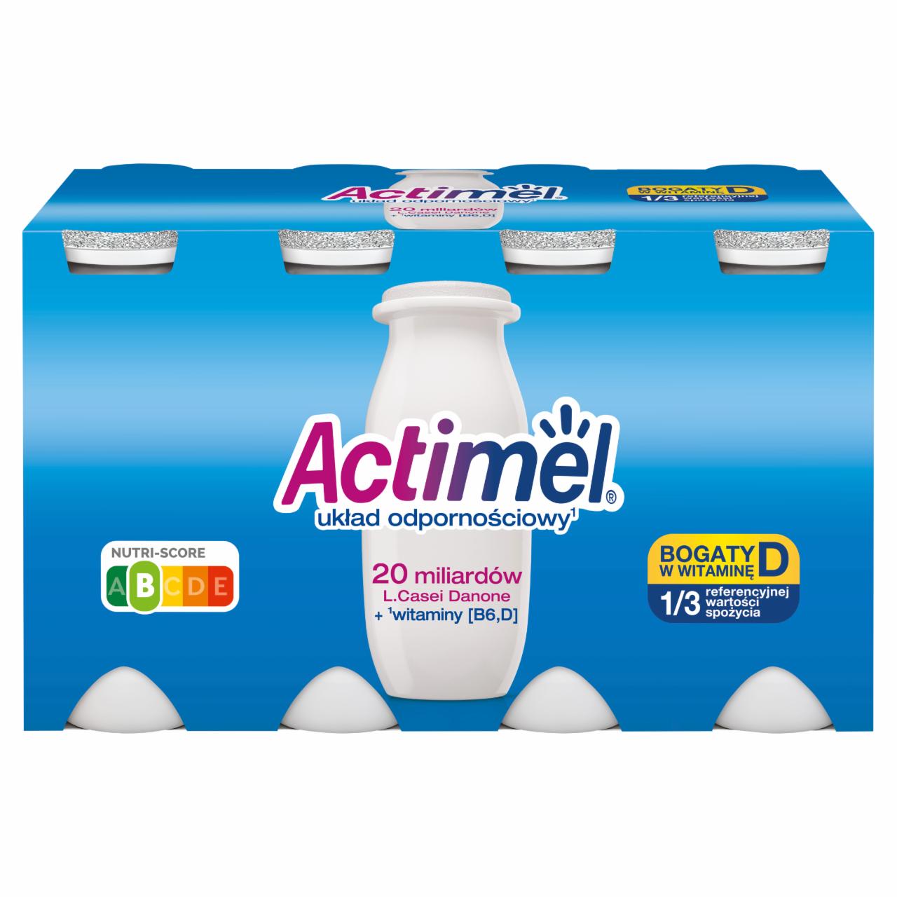 Zdjęcia - Actimel Mleko fermentowane o smaku klasycznym 800 g (8 x 100 g)