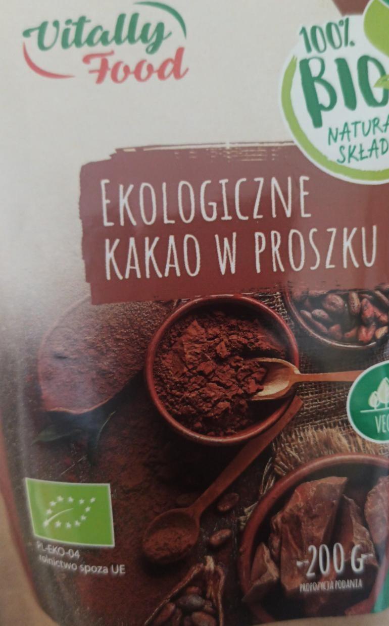 Zdjęcia - ekologiczne kakao w proszku vitally food