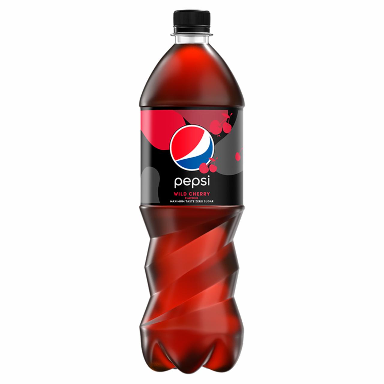 Zdjęcia - Pepsi Wild Cherry Napój gazowany 1 l