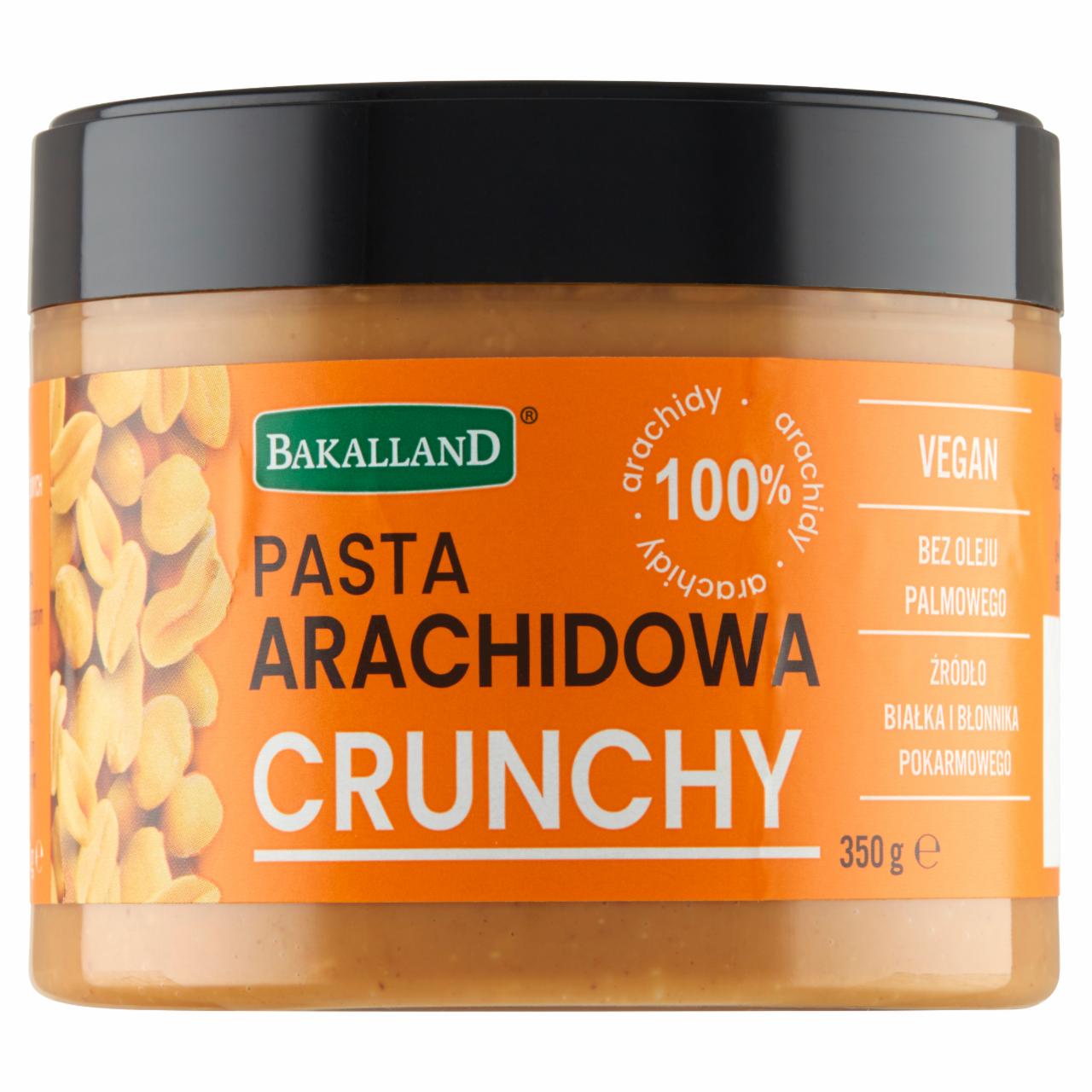 Zdjęcia - Bakalland Pasta arachidowa crunchy 350 g