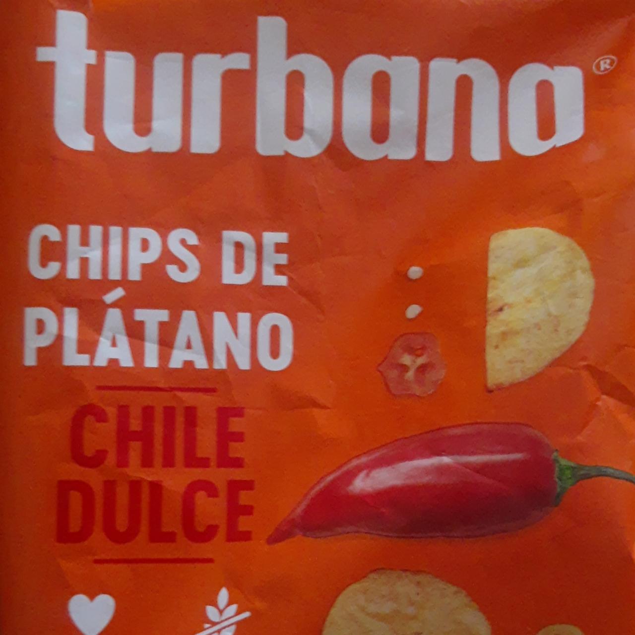 Zdjęcia - Chips De Plátano chile dulce Turbana