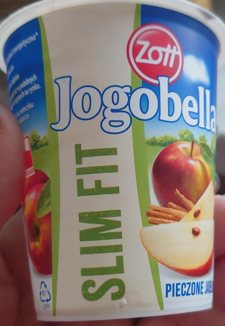 Zdjęcia - Jogurt jogobella pieczone jabłko Zott