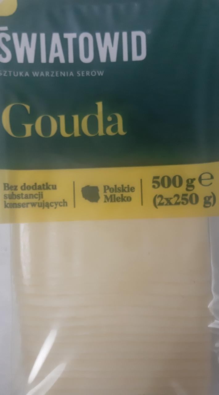 Zdjęcia - Gouda podpuszczkowy dojrzewający, plastry światowid