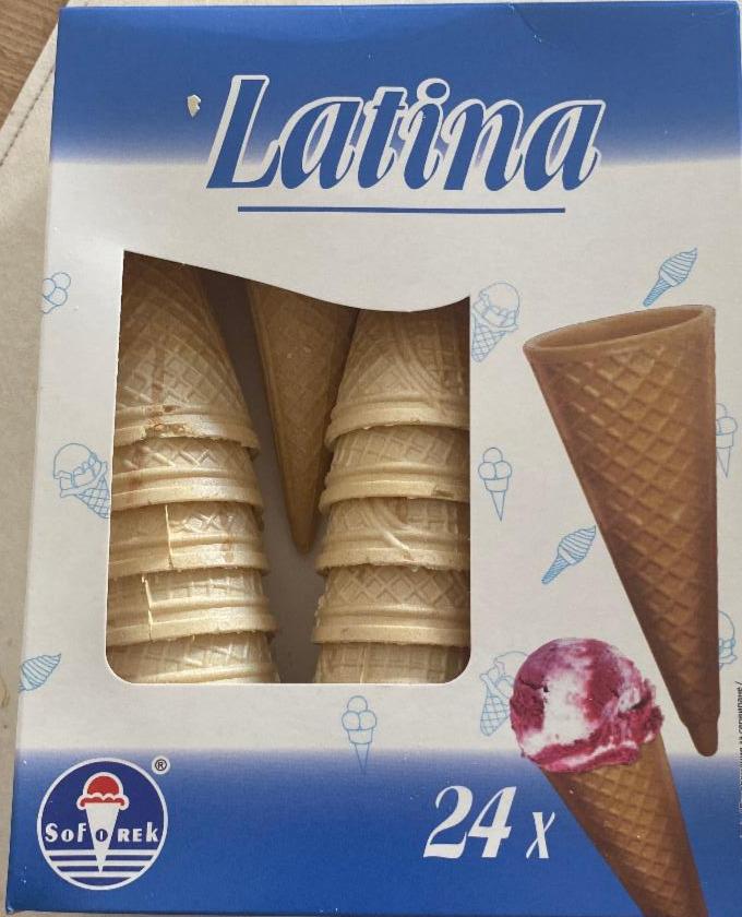 Zdjęcia - Latina wytłaczane rożki waflowe do lodów