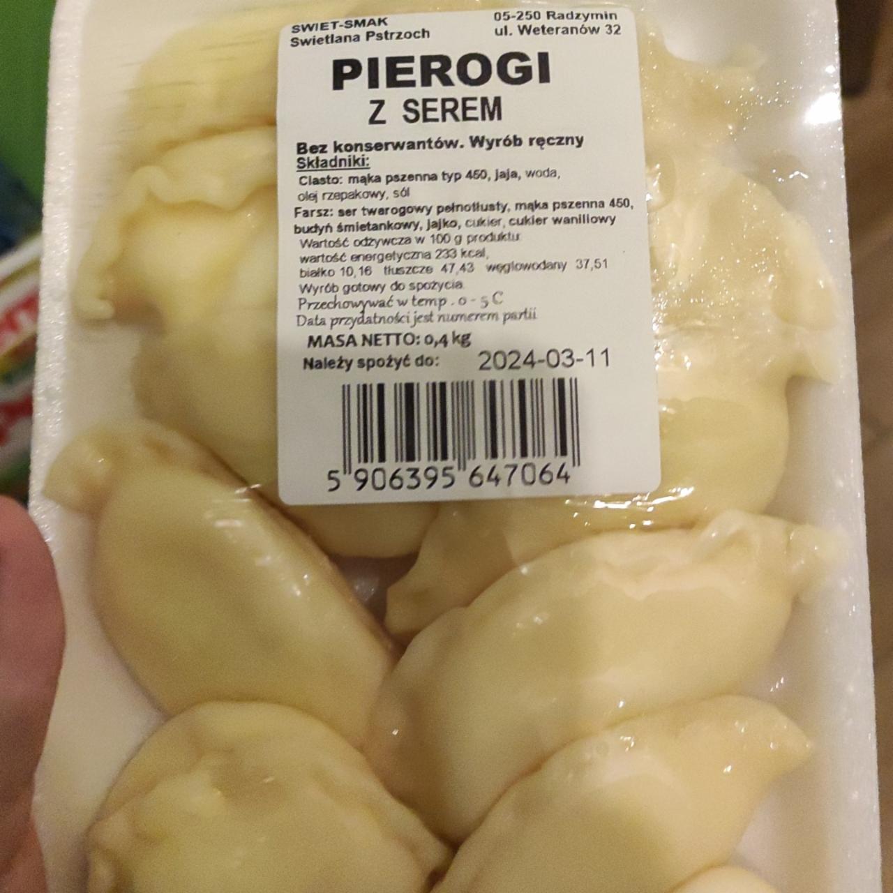 Zdjęcia - Pierogi z serem Swiet Smak