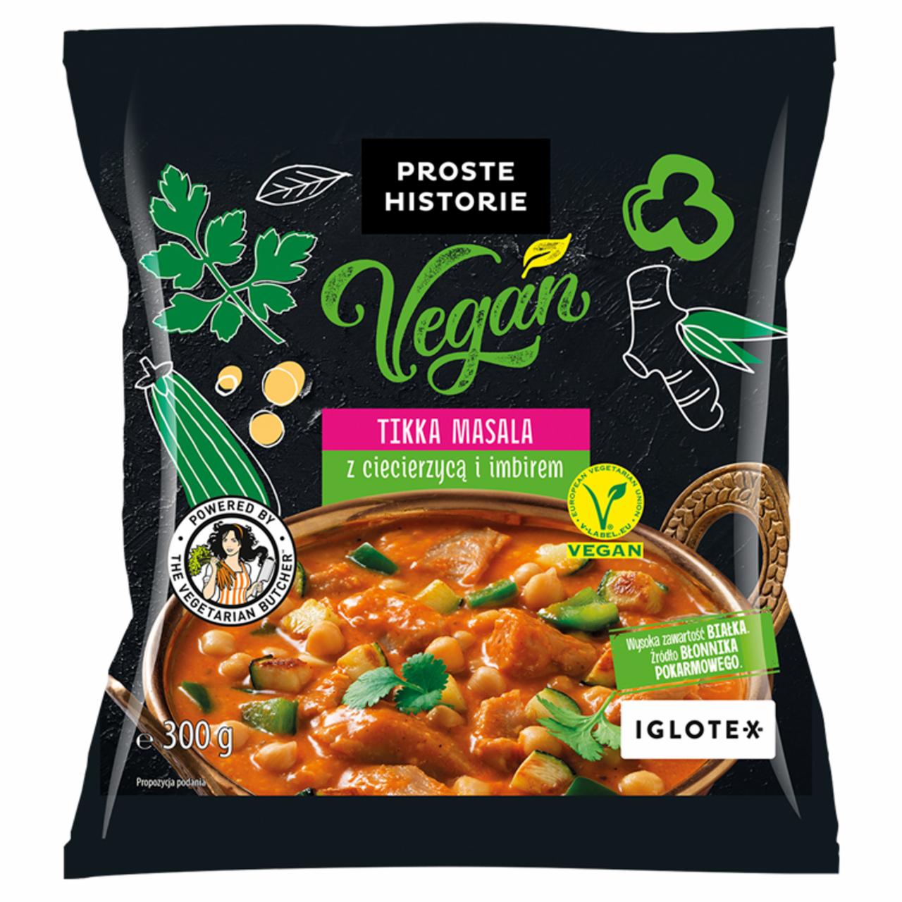 Zdjęcia - Proste Historie Vegan Tikka masala z ciecierzycą i imbirem 300 g