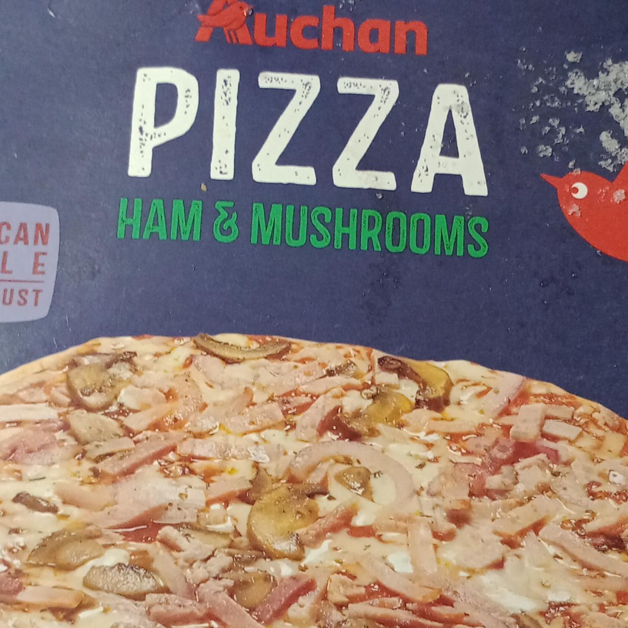 Zdjęcia - Auchan pizza ham i mushrooms