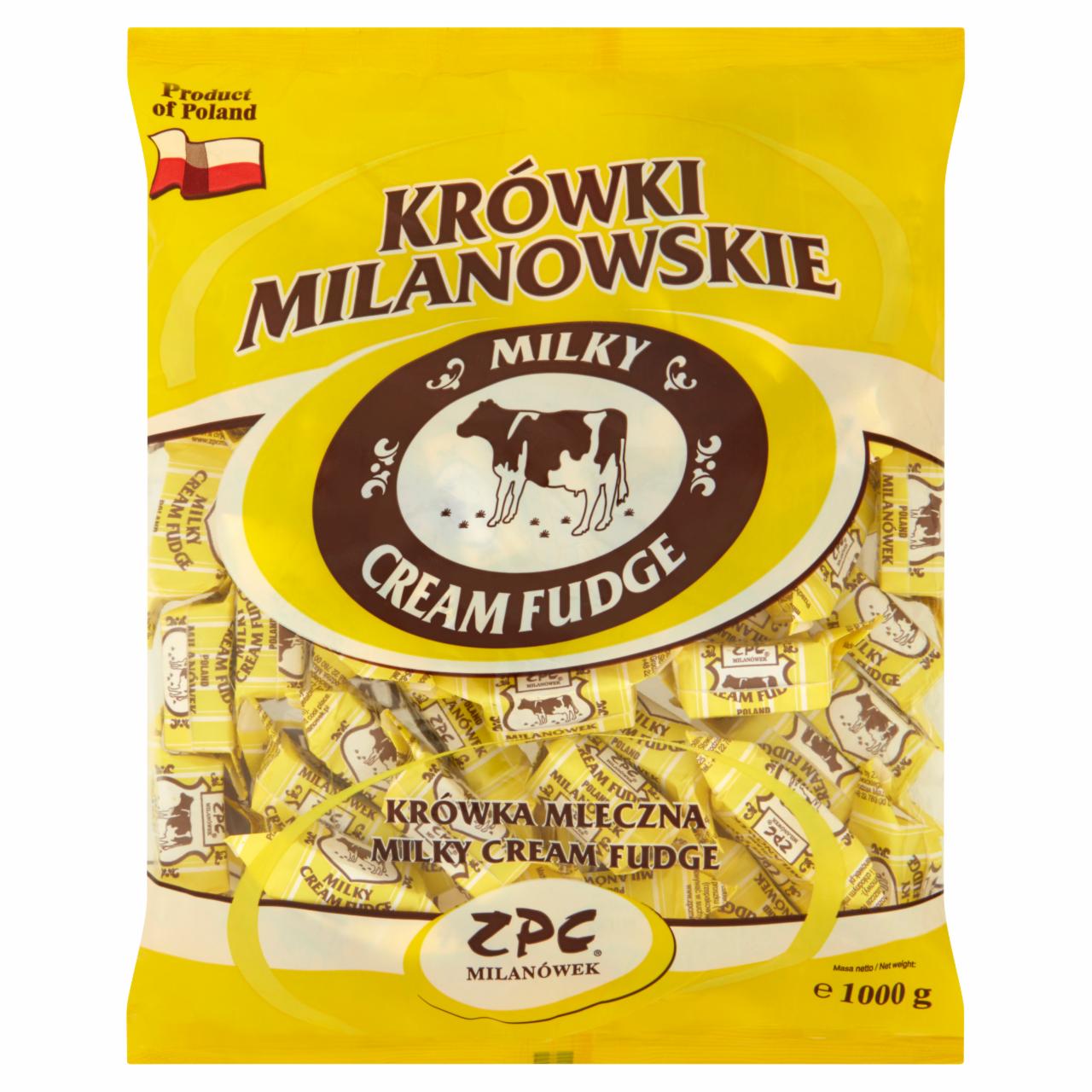 Zdjęcia - ZPC Milanówek Krówki milanowskie mleczne 1000 g