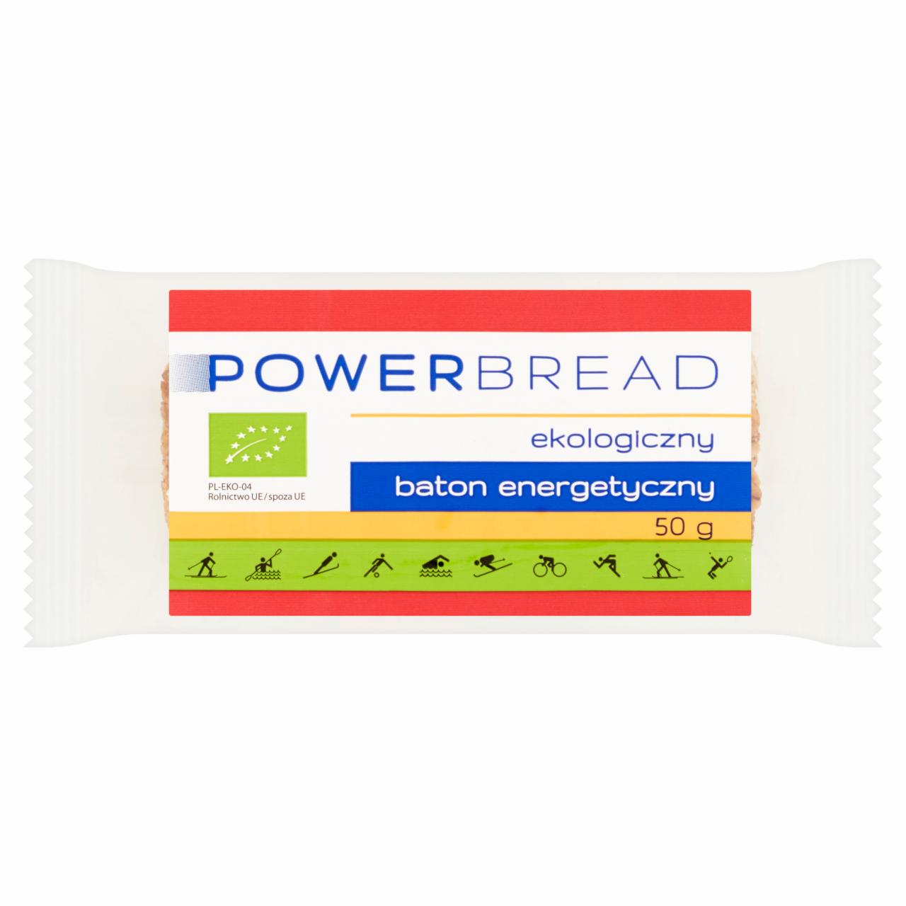 Zdjęcia - Powerbread Ekologiczny baton energetyczny 50 g