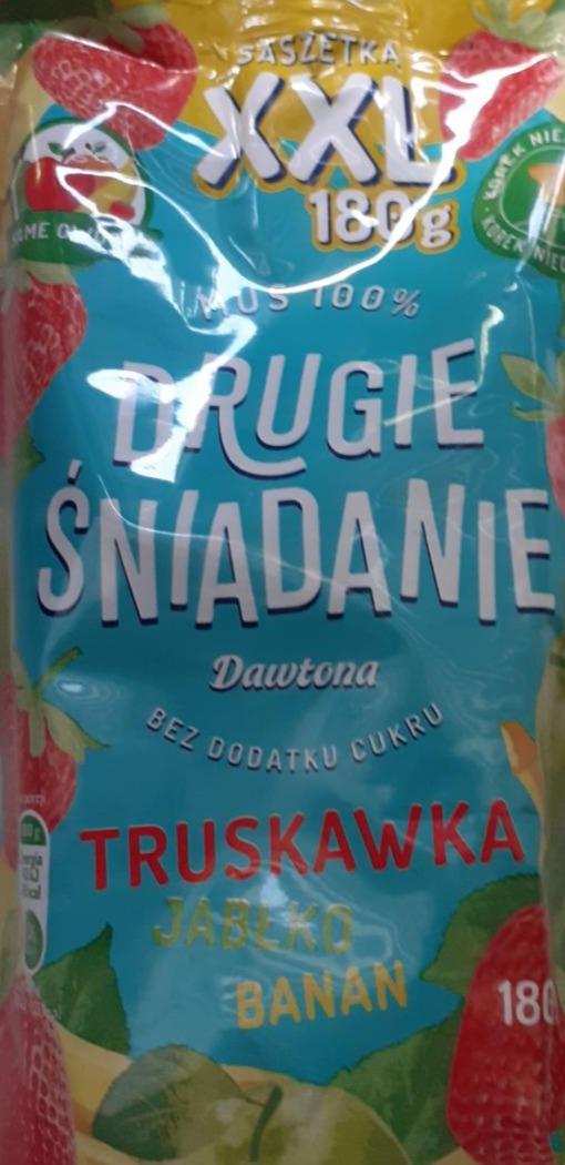 Zdjęcia - Drugie śniadanie XXL Truskawka Jabłko Banan Dawtona