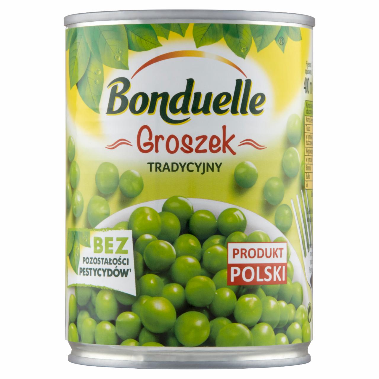 Zdjęcia - Bonduelle Groszek konserwowy tradycyjny 400 g