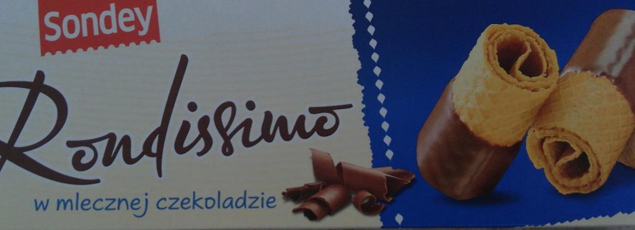 Zdjęcia - Rondissimo w mlecznej czekoladzie Sondey