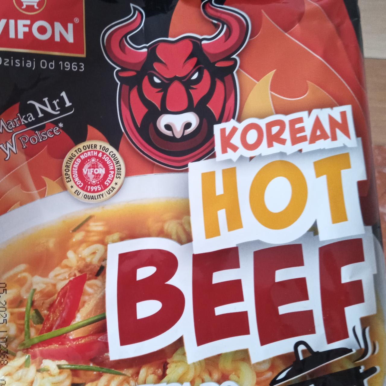 Zdjęcia - Korean Hot Beef Vifon