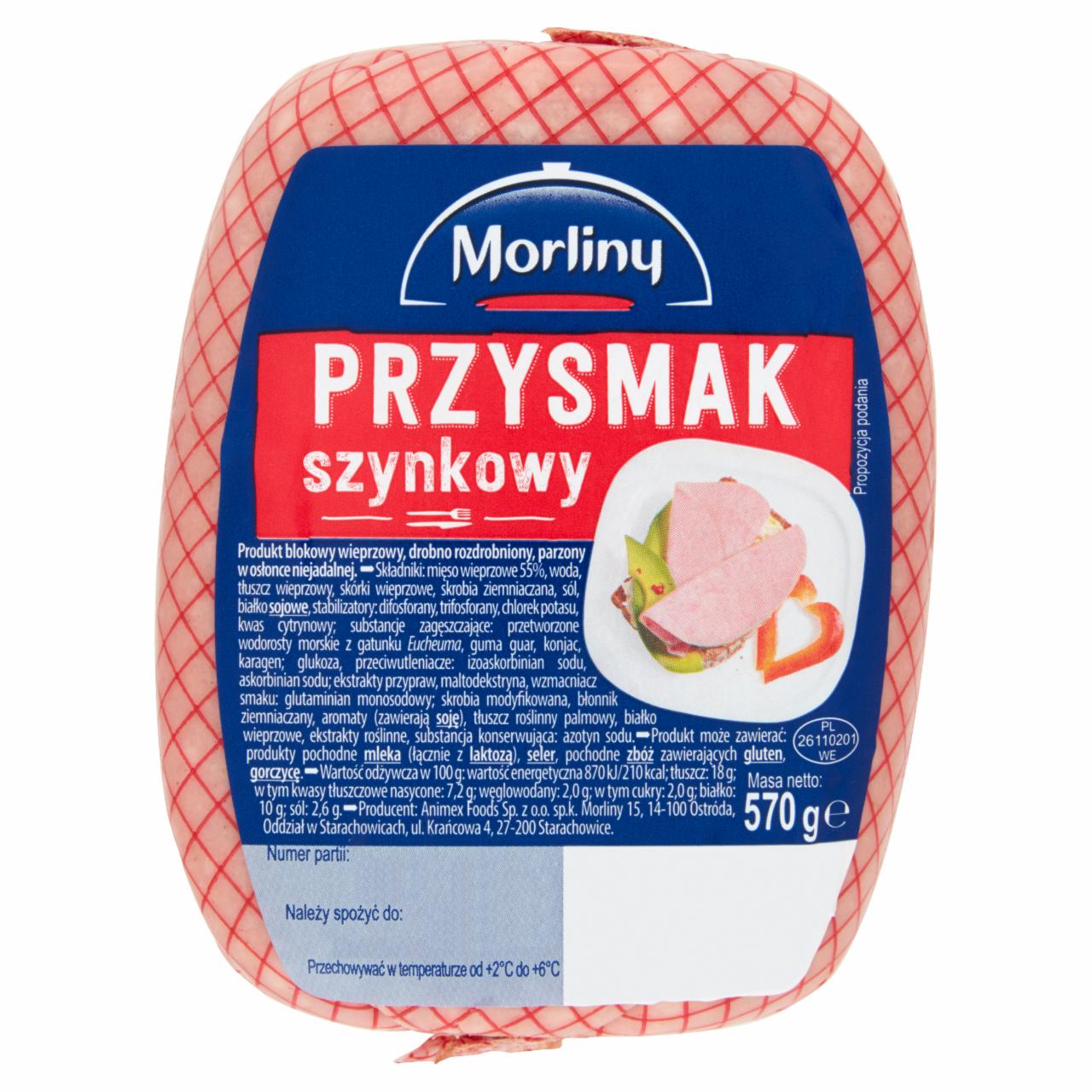 Zdjęcia - Morliny Przysmak szynkowy 570 g